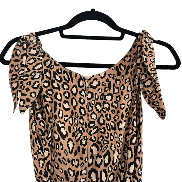 Midi Cheetah Print Dress - Picture 4 of 6